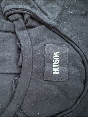 Hudson Jeans Black Kids Joggers with HUDSON Waist Label